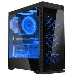 长城本色M62电竞游戏机箱 黑色美学与高效散热的完美结合